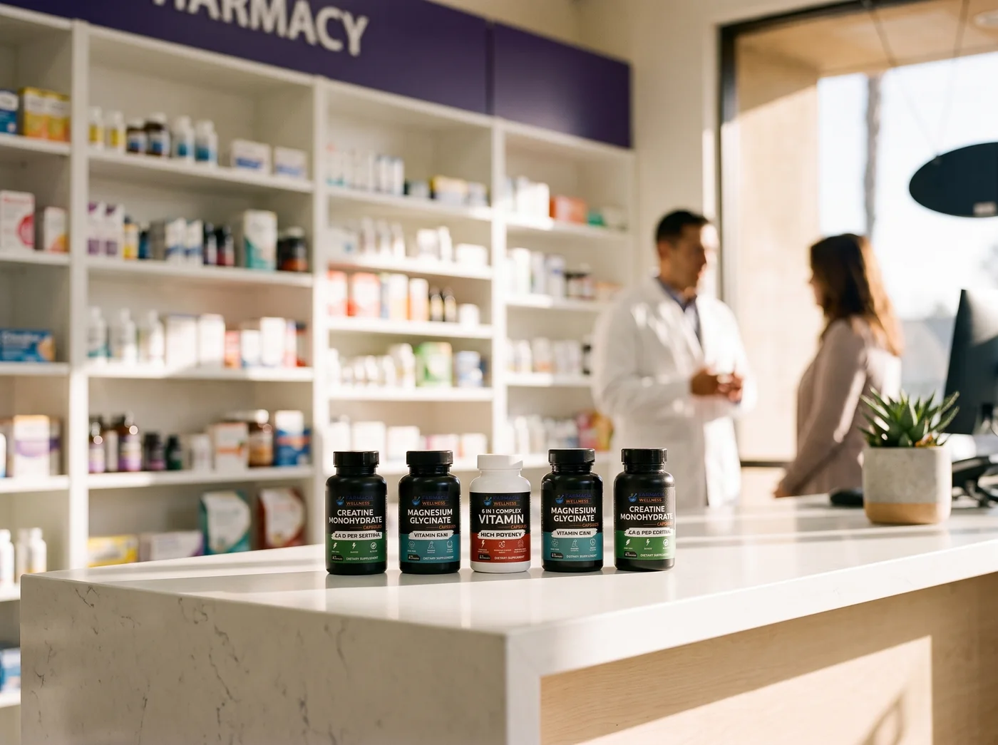Inside Farmacia Anaheim
